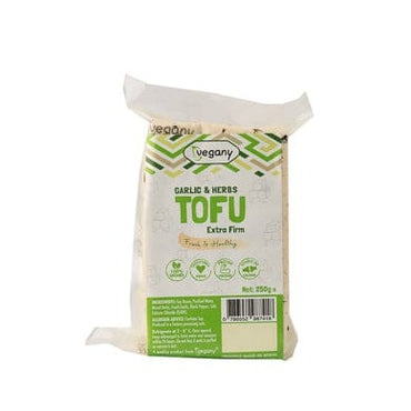 Vegany Garlic & Herbs Tofu 400g at zucchini